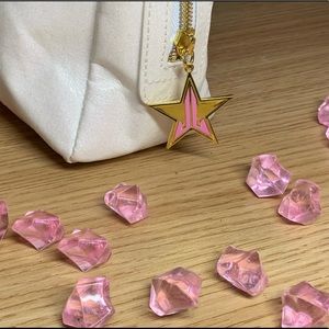 LIMITED EDITION Jeffree Star white glitter bag